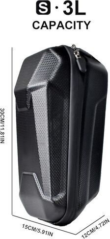 Universal Scooter Bag, EVA Scooter Handlebar Bag, Waterproof Scooters Front Bags for Carrying Charger Tools Repair Tools/Large Capacity/Portable in Kuwait