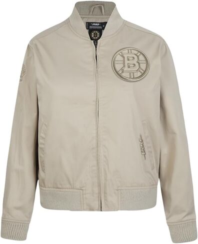 Pro Standard NHL womens Womens Nhl Neutral Twill Jacket in Saudi Arabia