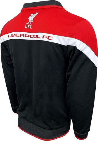 Icon Sports Boy's Liverpool Track Jacket With Zipper Pockets, Youth Sizes, Licensed Liverpool Jacket in Saudi Arabia