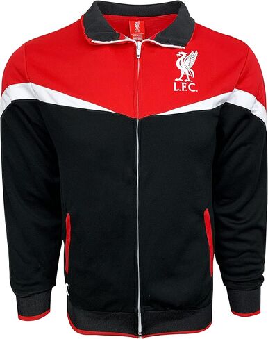 Icon Sports Boy's Liverpool Track Jacket With Zipper Pockets, Youth Sizes, Licensed Liverpool Jacket in Saudi Arabia