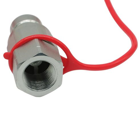 2 قطعة 3/4 "SAE خيط انزلاقي التوجيه مسطح الوجه الهيدروليكي مجموعة قارنات التوصيل السريع المتوافقة مع 325 328 773 863 MC90 MC110 RC100 in Saudi Arabia