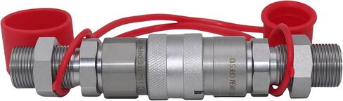 قارنات توصيل هيدروليكية سريعة الوجه مسطحة 1/2 بوصة هيكل 5/8 بوصة ORFS، قطع هيدروليكي سريع رقم 10 حامل انزلاقي التوجيه بحاجز ORFS ISO16028 in Kuwait