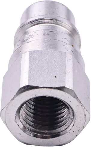AM37983 Male Hydraulic Quick Connect Coupler 1/4" Body x 1/4" NPT Thread Compatible with JD 140 300 312 314 316 317 400 415 420 X465 X585 X700 X565 X485 X495 X749 X475 X744 X575 X748 4110 4115 in Saudi Arabia