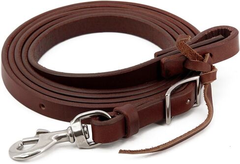 Jeereal Western Roper Rein,Mecates Reins, Round Trail Rein,Stainless Steel Hardware in Saudi Arabia