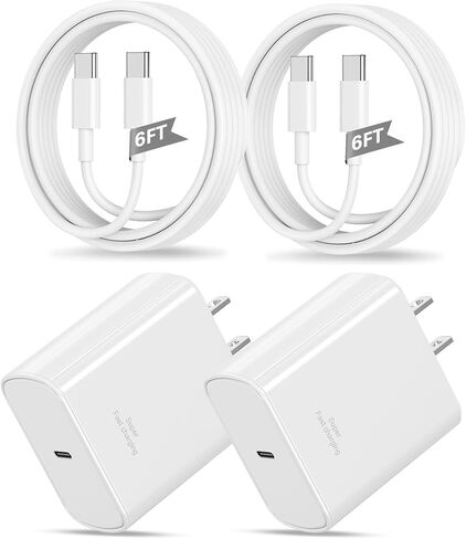 USB C Charger Block 100W Charging Station Hub GaN-III 6 Port Type C Travel Charger for Multiple Devices USB C Power Strip Adapter Plug Cube Brick for iPhone 16 15 14 13 12 Pro Max,iPad,Galaxy,5ft Cord in Saudi Arabia