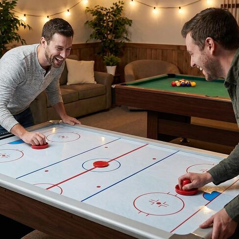 JJUNW 10PCS Mini Air Hockey Table Pucks, 2.5 in Air Hockey Puck Replacement, Durable Puck and Paddles Game Tables Accessories Compatible with Standard Pushers and Goals in Saudi Arabia