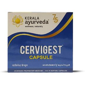 Kerala Ayurveda Cervigest Capsule- 90 CountOne Free Prakruthi Ginger Candy for Each Order. in Kuwait