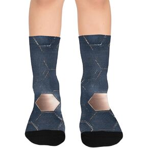 جوارب أنيقة للمشي لمسافات طويلة من Tech Vibe - جوارب شتوية حرارية سميكة دافئة للأطفال الصغار للأولاد والبنات للمدرسة، والارتداء اليومي والأنشطة الخارجية in Kuwait