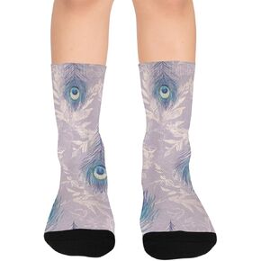 جوارب Mystic Feather Vibe للمشي لمسافات طويلة - جوارب شتوية حرارية سميكة دافئة للأولاد والبنات للمدرسة، والارتداء اليومي والأنشطة الخارجية in Kuwait