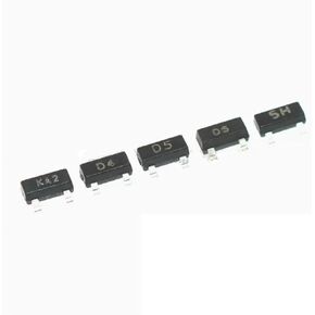 تبديل الترانزستور MMBD4148 A CA SE Code 5H D4 D5 D6 KA2 SMD SOT23 100 قطعة (MMBD4148) in Kuwait