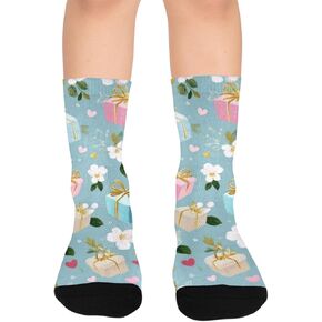 جوارب الباستيل للمشي في الحديقة - جوارب دافئة سميكة للشتاء الحراري للأولاد والبنات الصغار للمدرسة، والارتداء اليومي والأنشطة الخارجية in Kuwait