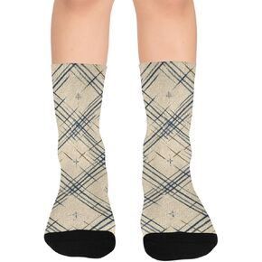 جوارب كلاسيكية منقوشة للتنزه سيرًا على الأقدام - جوارب شتوية حرارية سميكة دافئة للأطفال الصغار للأولاد والبنات للمدرسة، والارتداء اليومي والأنشطة الخارجية in Kuwait