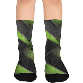 جوارب المشي لمسافات طويلة ذات الفن التجريدي - جوارب شتوية سميكة دافئة للأولاد والبنات الصغار للمدرسة، والارتداء اليومي والأنشطة الخارجية in Kuwait