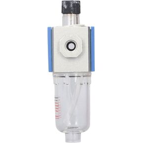 Air Compressor Lubricator Pneumatic Compressor Oil Separator Air Lubricator Pneumatic Filter Water Oil Separator 0.05‑0.9Mpa 75CC Cup Capacity (GL200-06) in Saudi Arabia