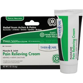 Thera Care Pain Relieving Cream | Muscle & Joint | 10% Menthol • 15% Methyl Salicylate | 2 oz in Kuwait