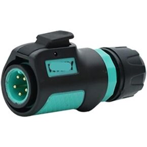 M12 waterproof aviation 2-3-4 core 5-6-7-8 pin power round seat quick connector(K12 P6 core plug 5A250V) in Kuwait
