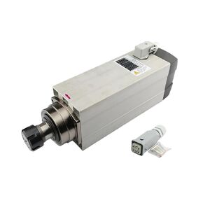 GDF60-18Z 7.5KW Square air-Cooled Spindle ER32 4 Bearings CNC(220V) in Kuwait