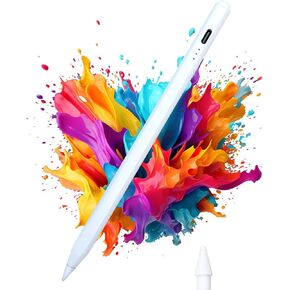 القلم القلم لـ iPad 2018-2025 لا تتأخر حساسية الإمالة الشحن السريع لقلم رصاص Apple مع مغناطيسي متوافق مع iPad 11/10/9/8/7/6 AIR 3/4/5 PRO 11/12.9/M4 MINI 5/6 in Kuwait