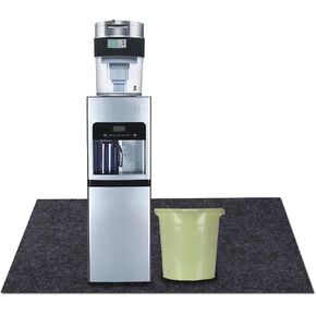 Premium Water Cooler Dispenser Mat - Non-Slip, Waterproof, Absorbent Drip Mat for Water Dispenser, Leak-Proof, Washable & Durable Floor Protector - Perfect for Home and Office Use.(24x20in) in Kuwait
