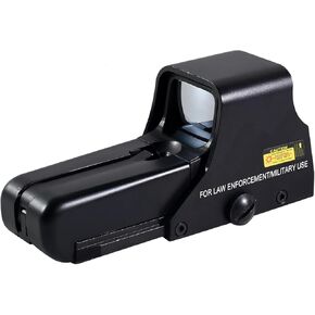 552 Holographic Sight Tactical Red Dot Sights Holo Reflex Sight for Rifle 20mm Rail Parallax Outdoor Shockproof in Kuwait