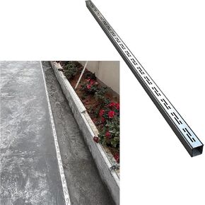 Stainless Steel Drainage Grate Kit - Narrow Garden Slot Drain for Patios, Walkways & Showers - Heavy-Duty Rectangular Floor Trough (15x4cm/6x1.6in) in Kuwait