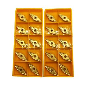GBJ 20 قطعة VNMG332-MA VNMG 160408-MA 35 درجة كربيد إدراج أداة تحول إدراج مناسبة لتشكيل أجزاء الفولاذ المقاوم للصدأ على حامل تحول MVJNR/L (VNMG332) in Kuwait