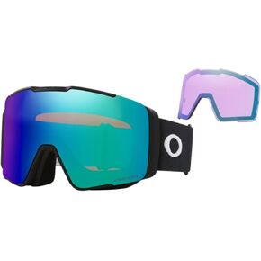 Oakley Line Miner PRO LARGE/MEDIUM Ski Goggles+Spare lens For Men Women+BUNDLE with ACCESSORY EYEWEAR KIT in Kuwait