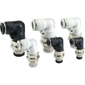 هوائي موصل الخرطوم PLM الحاجز تركيبات مستقيمة أنبوب 8 10 12 مللي متر دفع في الهواء السريع 1 قطعة (PLM6) in Kuwait