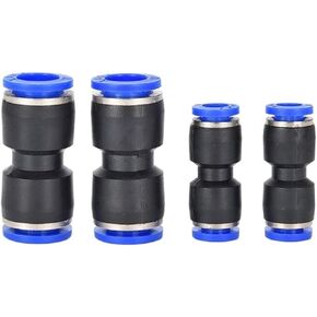 بو الأزرق المقابس السريعة اتجاهين أنابيب الهواء موصل 4 6 8 10 12 16 مللي متر البلاستيك 1 قطعة (PU14) in Kuwait