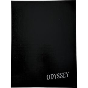 Odyssey Products Canada Weightlifting Bench Mat - Non Slip Grip Mat - Chalk Alternative for Powerlifting/Bodybuilding, Black & Grey in Saudi Arabia