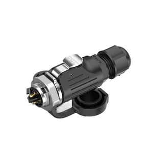 EW-LP16 مقبس طاقة معدني شفة 2/3/4/5 سلك قفل لولبي أساسي موصل مقاوم للماء الصناعي (EW-LP16-4P) in Kuwait