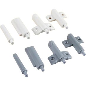 باب هوائي، عازلة مثبط إغلاق ناعمة، ادفع لفتح مكبس مضاد للإغلاق، خزانة المطبخ، درج هادئ، أجهزة الأثاث (النمط الرمادي 1) in Kuwait