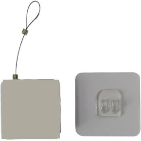 غلق الأبواب بدون ثقب، قابل للسحب، صندوق كابل منزلق مضاد للسرقة، فيسكوز قوي (أبيض 500 جم) in Kuwait