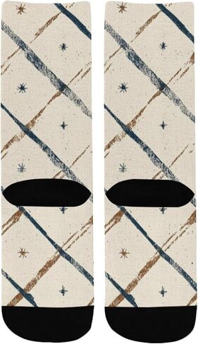 جوارب Cozy Winter Vibe Brown للمشي لمسافات طويلة - جوارب شتوية حرارية سميكة دافئة للأولاد والبنات للمدرسة، والارتداء اليومي والأنشطة الخارجية in Kuwait