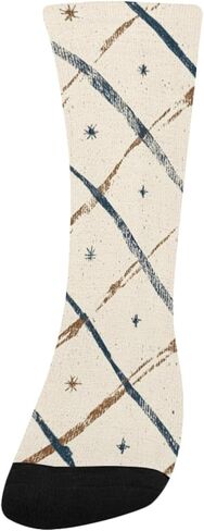 جوارب Cozy Winter Vibe Brown للمشي لمسافات طويلة - جوارب شتوية حرارية سميكة دافئة للأولاد والبنات للمدرسة، والارتداء اليومي والأنشطة الخارجية in Kuwait