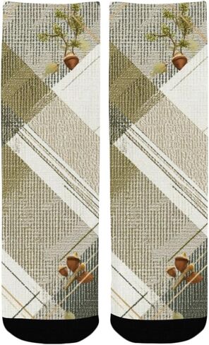 جوارب المشي لمسافات طويلة منقوشة من Green Oak - جوارب شتوية حرارية سميكة دافئة للأولاد والبنات الصغار للمدرسة، والارتداء اليومي والأنشطة الخارجية in Kuwait