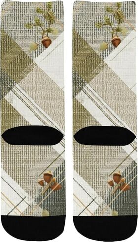 جوارب المشي لمسافات طويلة منقوشة من Green Oak - جوارب شتوية حرارية سميكة دافئة للأولاد والبنات الصغار للمدرسة، والارتداء اليومي والأنشطة الخارجية in Kuwait