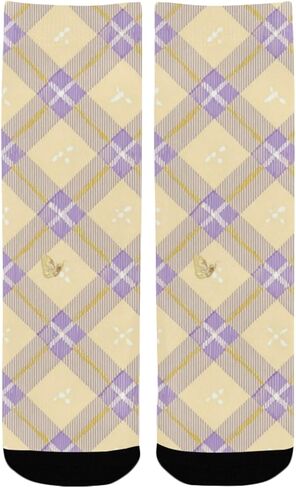 جوارب مشي لمسافات طويلة بقاعدة صفراء - جوارب شتوية حرارية سميكة دافئة للأولاد والبنات للمدرسة، والارتداء اليومي والأنشطة الخارجية in Kuwait