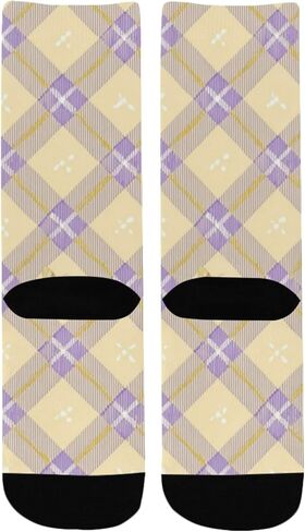 جوارب مشي لمسافات طويلة بقاعدة صفراء - جوارب شتوية حرارية سميكة دافئة للأولاد والبنات للمدرسة، والارتداء اليومي والأنشطة الخارجية in Kuwait