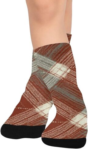 جوارب خريفية منقوشة للتنزه سيرًا على الأقدام - جوارب شتوية حرارية سميكة دافئة للأطفال الصغار للأولاد والبنات للمدرسة، والارتداء اليومي والأنشطة الخارجية in Kuwait