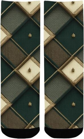 جوارب زمردية منقوشة للتنزه سيرًا على الأقدام - جوارب شتوية حرارية سميكة دافئة للأولاد والبنات الصغار للمدرسة، والارتداء اليومي والأنشطة الخارجية in Kuwait