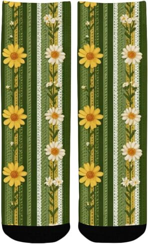 جوارب المشي لمسافات طويلة بطباعة مخططة من Sunny - جوارب شتوية حرارية سميكة دافئة للأطفال الصغار للأولاد والبنات للمدرسة، والارتداء اليومي والأنشطة الخارجية in Kuwait