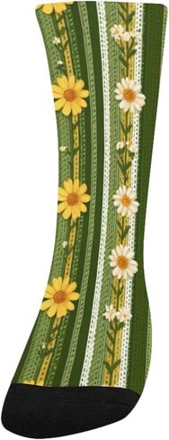 جوارب المشي لمسافات طويلة بطباعة مخططة من Sunny - جوارب شتوية حرارية سميكة دافئة للأطفال الصغار للأولاد والبنات للمدرسة، والارتداء اليومي والأنشطة الخارجية in Kuwait