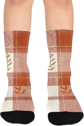 جوارب سبرينج ريفية للتنزه سيرًا على الأقدام - جوارب شتوية سميكة دافئة للأولاد والبنات الصغار للمدرسة، والارتداء اليومي والأنشطة الخارجية in Kuwait