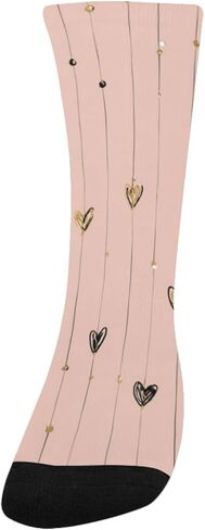 الحد الأدنى من جوارب المشي لمسافات طويلة على شكل قلب - جوارب شتوية حرارية سميكة دافئة للأولاد والبنات الصغار للمدرسة، والارتداء اليومي والأنشطة الخارجية in Kuwait