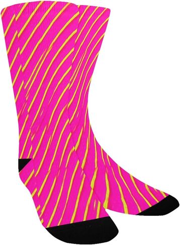 جوارب المشي لمسافات طويلة بطباعة قلب أرجواني - جوارب شتوية حرارية سميكة دافئة للأطفال الصغار للأولاد والبنات للمدرسة، والارتداء اليومي والأنشطة الخارجية in Kuwait