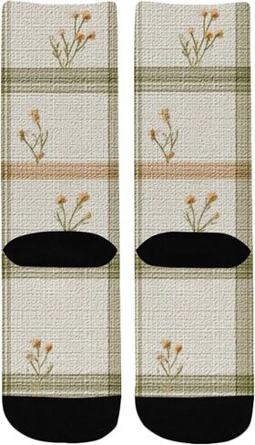 جوارب المشي لمسافات طويلة من Retro Art Flowers - جوارب شتوية حرارية سميكة دافئة للأطفال الصغار للأولاد والبنات للمدرسة، والارتداء اليومي والأنشطة الخارجية in Kuwait