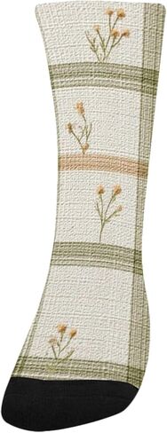 جوارب المشي لمسافات طويلة من Retro Art Flowers - جوارب شتوية حرارية سميكة دافئة للأطفال الصغار للأولاد والبنات للمدرسة، والارتداء اليومي والأنشطة الخارجية in Kuwait