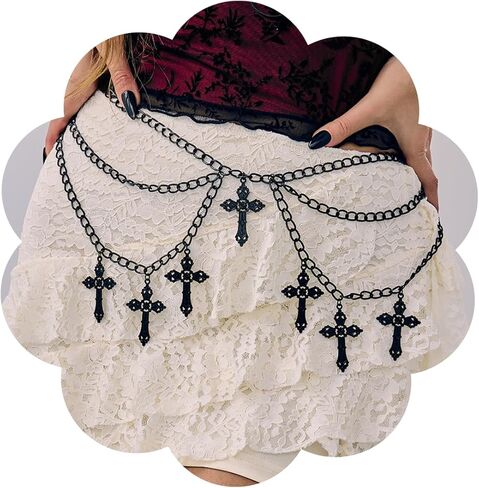 Gold Waist Chain for Women Flower Starfish Body Chain Belly Chain Waist Summer Jewelry in Saudi Arabia