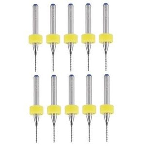 #US 0.7mm Drill Bits 1/8 Inch Shank Tungsten for Engraving 10Pcs in Kuwait